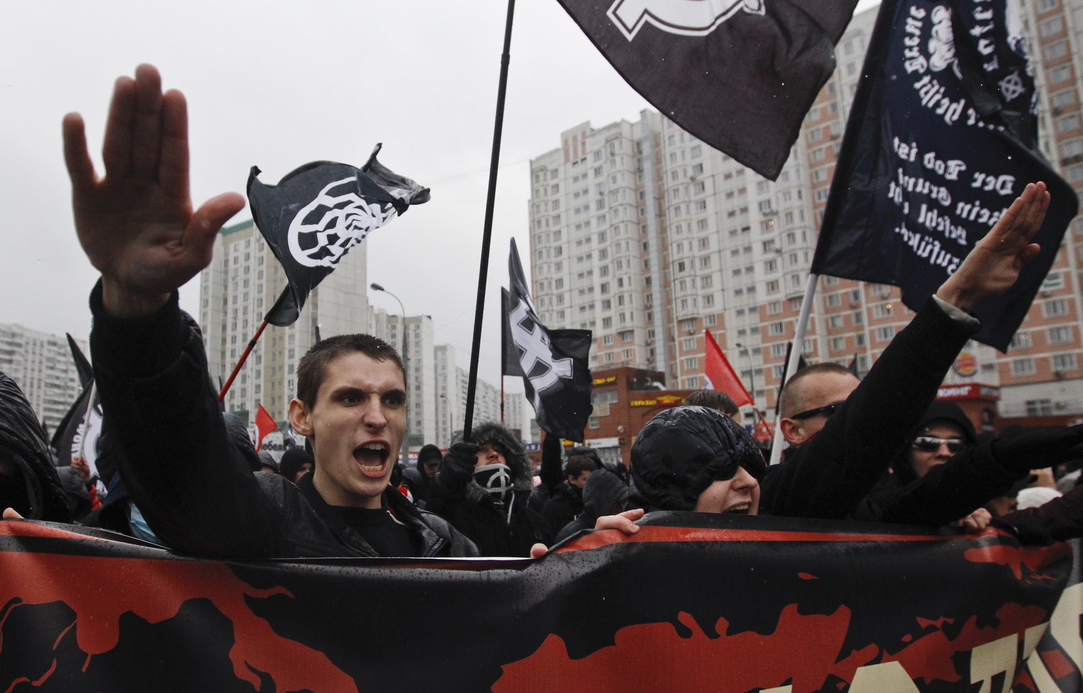 Πορεία ακροδεξιών στη Μόσχα «καπέλωσε» τη ρωσική Ημέρα Ενότητας