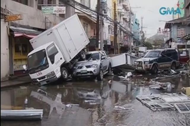 Ανελέητα χτύπησε ο τυφώνας Χαϊγιάν τις Φιλιππίνες