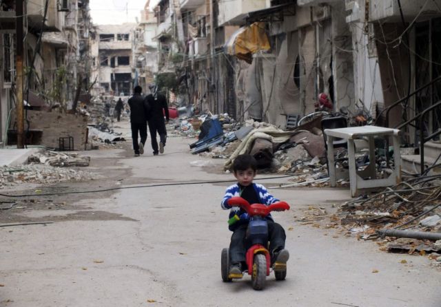 Στο στόχαστρο ελεύθερων σκοπευτών παιδιά στη Συρία