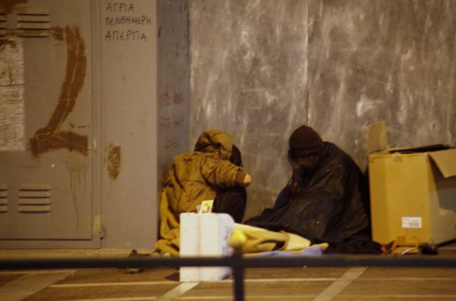 Σε 24ωρη λειτουργία χώροι για την προστασία των αστέγων από το κρύο