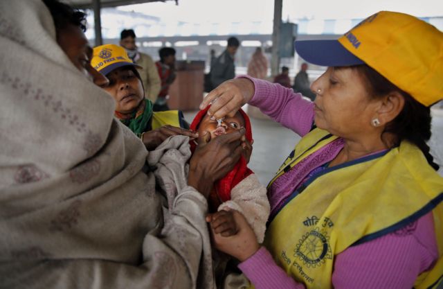 Η επιτυχία της Ινδίας βήμα για την παγκόσμια εξάλειψη της πολιομυελίτιδας