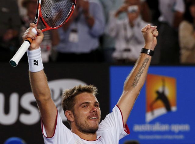 Ο Βαβρίνκα στον τελικό του Οπεν της Αυστραλίας, περιμένοντας Ναδάλ ή Φέντερερ