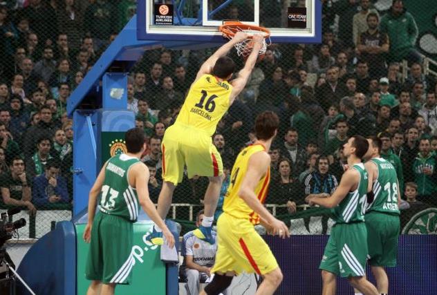 Ήττα του Παναθηναϊκού από τη Μπαρτσελόνα στο γεμάτο ΟΑΚΑ