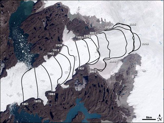Ο παγετώνας που βύθισε τον Τιτανικό είναι ο ταχύτερος του κόσμου