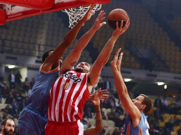 Ο Ολυμπιακός 77-68 τον Κολοσσό με δοκιμές από Μπαρτζώκα