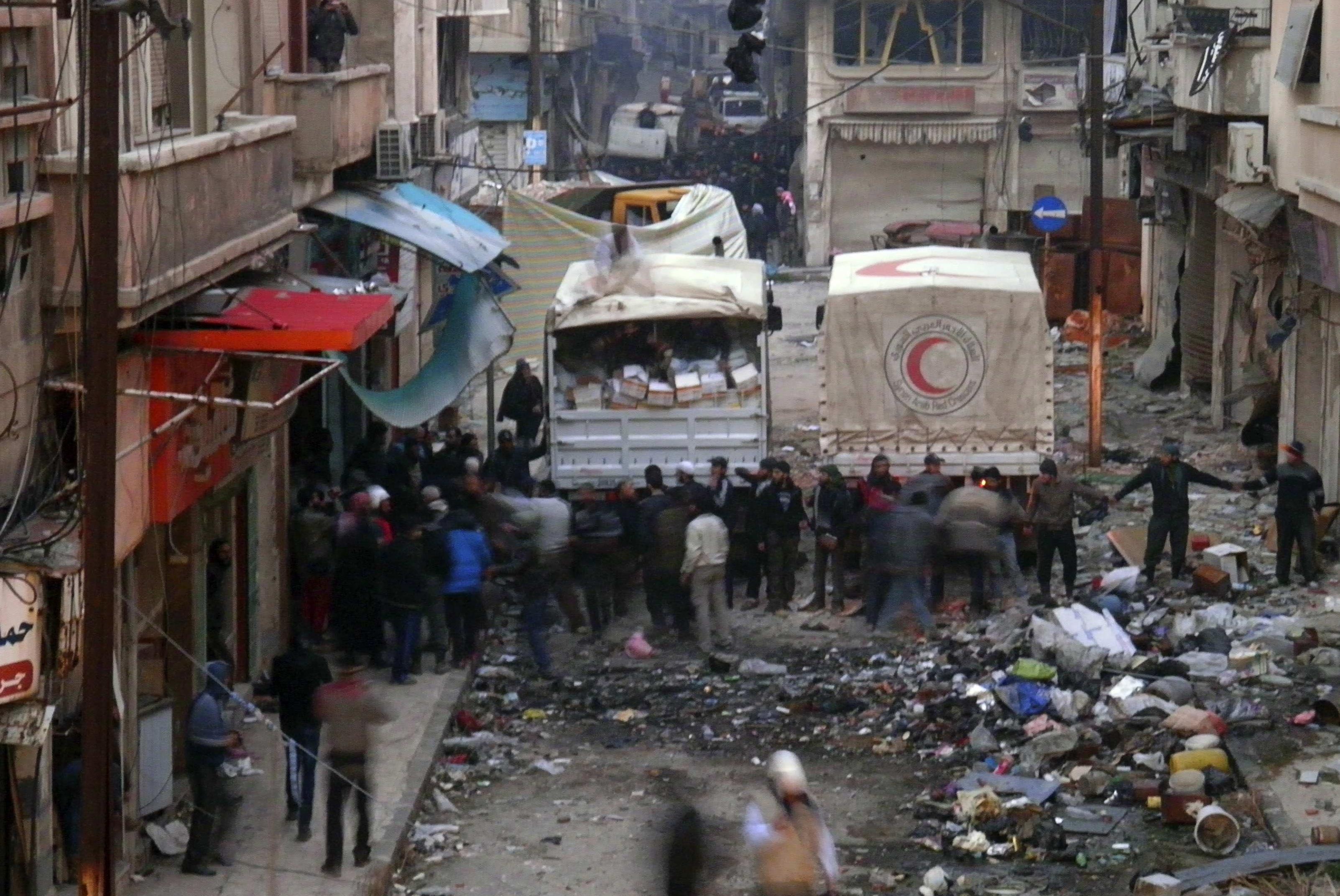 ΟΗΕ: Δεν μας πτοούν οι επιθέσεις, συνεχίζουμε την βοήθεια στη Χομς