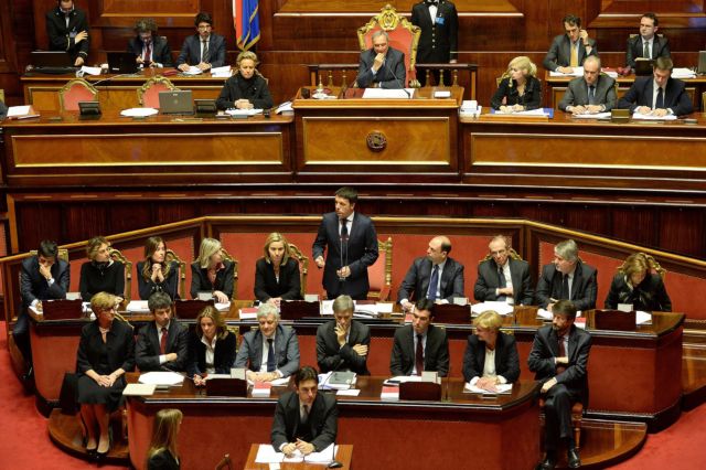 Ρέντσι: Ζητάμε ψήφο εμπιστοσύνης για να βγούμε από την κρίση