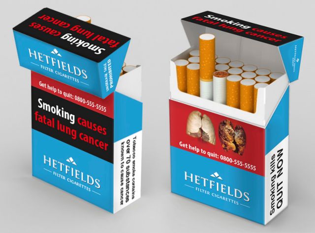 Απωθητικές εικόνες στα πακέτα των τσιγάρων από το 2016