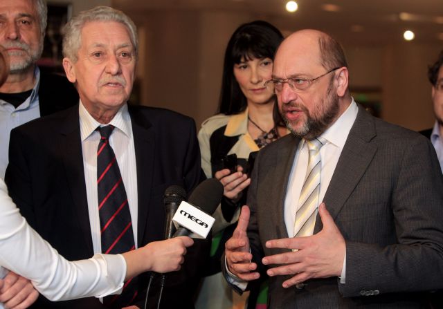 Φ.Κουβέλης: Υποστηρίζουμε αυτόνομα τον Μάρτιν Σουλτς