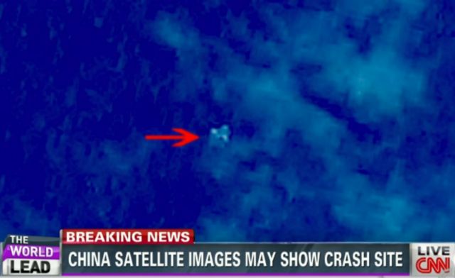 Δορυφορικές εικόνες ίσως δείχνουν το σημείο πτώσης του μοιραίου Boeing
