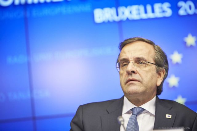 Συναντήσεις Σαμαρά με Ντράγκι και Γιούνκερ στις Βρυξέλλες