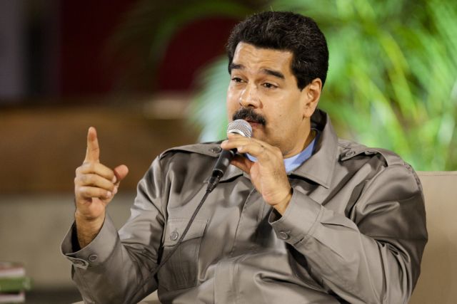 Τη σύλληψη αξιωματικών που ετοίμαζαν πραξικόπημα ανακοίνωσε ο Μαδούρο