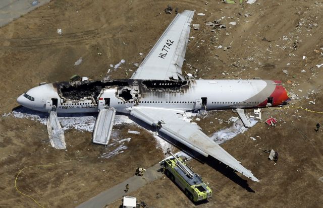 Η Asiana Airlines παραδέχεται ανθρώπινο λάθος στο δυστύχημα του 2013