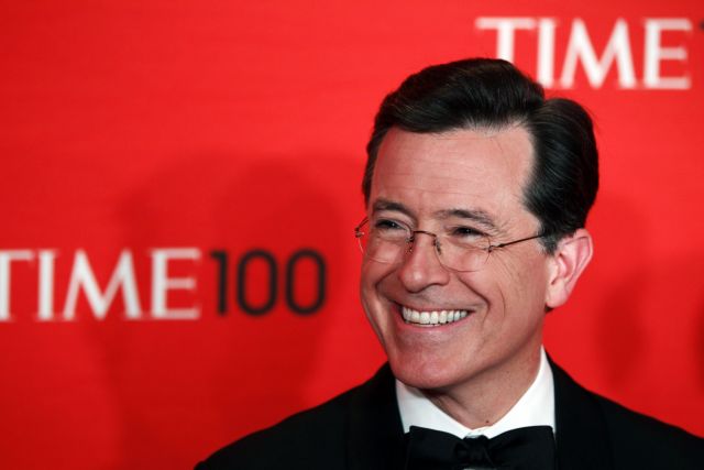 Ο Στίβεν Κόλμπερτ θα πάρει τη θέση του Λέτερμαν στο «The Late Show»
