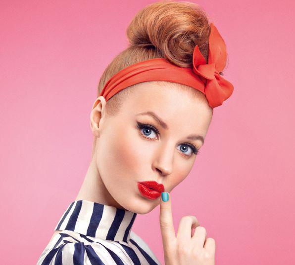 To pin up look βήμα-βήμα