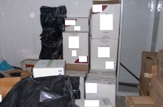 Αποθήκη με 68.000 λαθραία πακέτα τσιγάρα διέθετε 57χρονος στη Θεσσαλονίκη