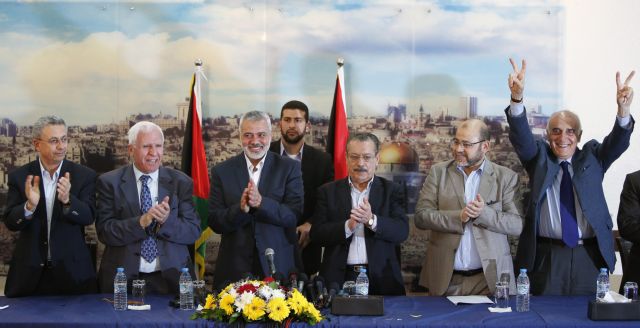 Σε συμφωνία συμφιλίωσης κατέληξαν η Χαμάς και η PLO