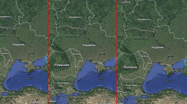 H Κριμαία ανήκει σε όποιον νόμιζετε εσείς, κατά το Google Maps