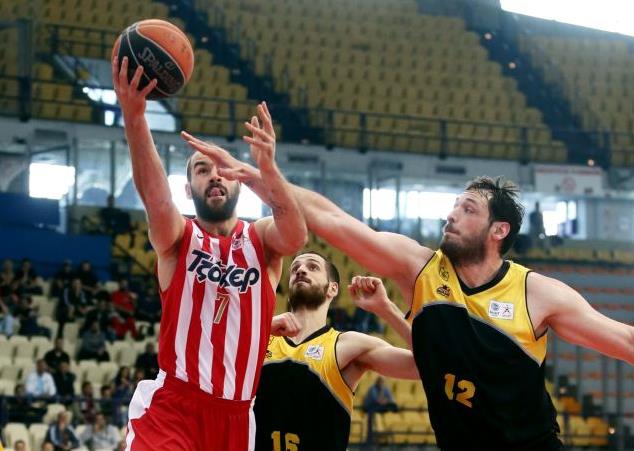 Ο Ολυμπιακός έκανε στο… ρελαντί το 1-0 με αντίπαλο τον Αρη