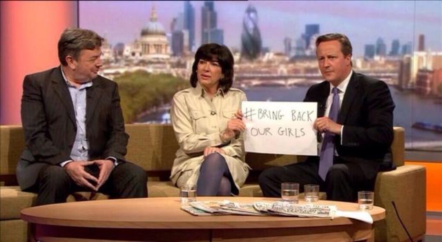 Κάμερον και Πάπας στη διαδικτυακή εκστρατεία για τις μαθήτριες της Νιγηρίας