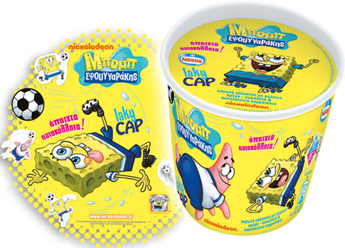 LAKY CAP «Μπόμπ Σφουγγαράκης» …με ποδοσφαιρική διάθεση!