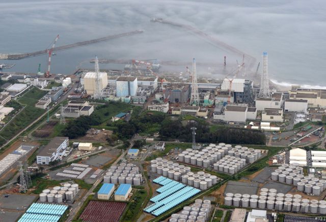 Ραδιενεργό νερό της Φουκουσίμα απελευθερώνεται στον Ειρηνικό