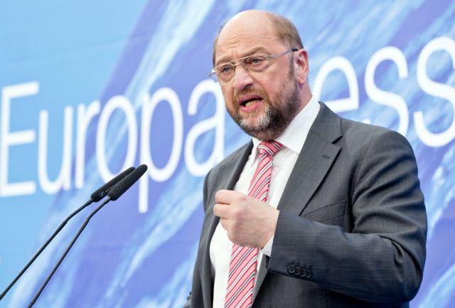 Σουλτς: Σοβαρή, προοδευτική, φιλοευρωπαϊκή δύναμη το Ποτάμι