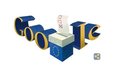 Αφιερωμένο στις Ευρωεκλογές το Google Doodle της Κυριακής