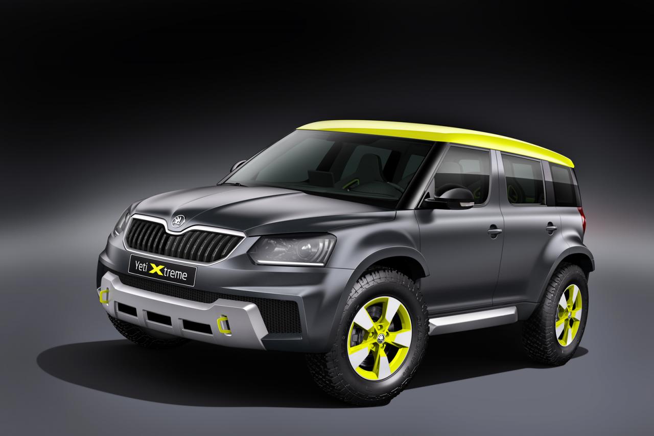 Skoda Yeti Extreme Concept: Ενισχυμένη δόση περιπέτειας