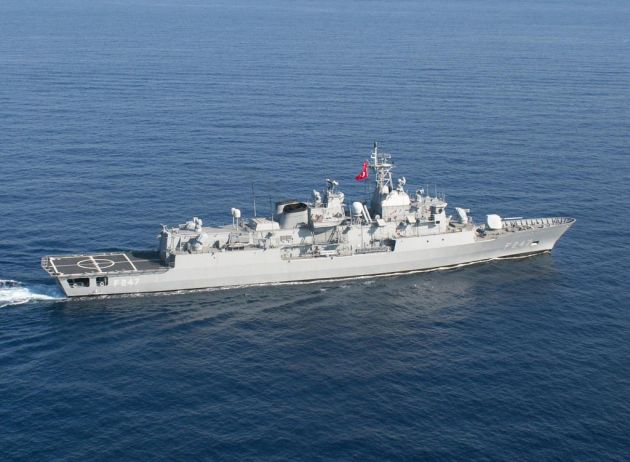 Κρουαζιέρα τουρκικών πολεμικών πλοίων στις Κυκλάδες