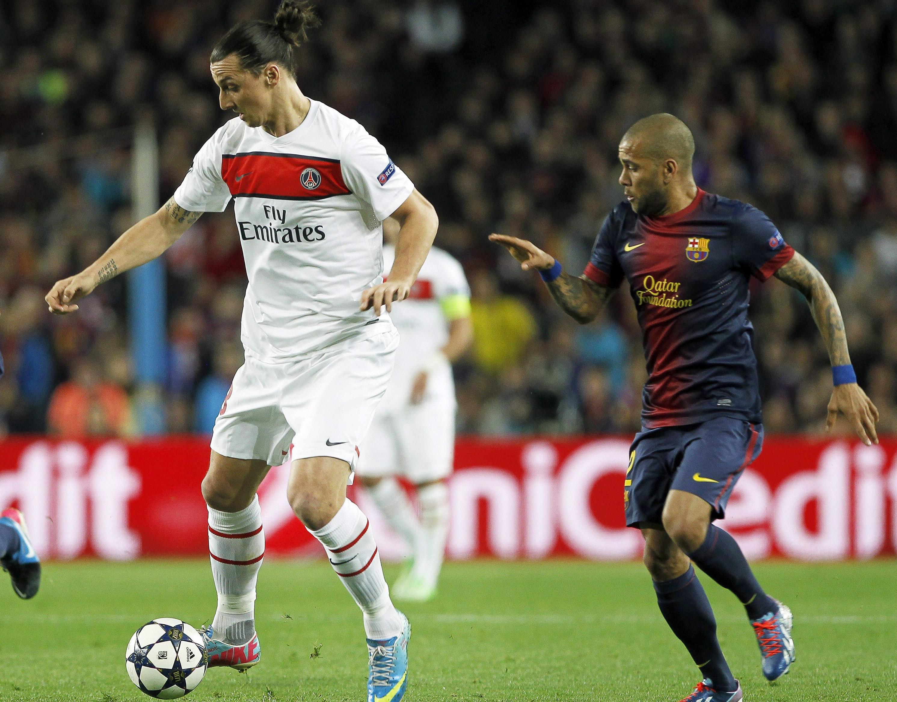 O Ντάνι Αλβες στην Παρί και ο Μαρκίνιος στην Μπαρτσελόνα