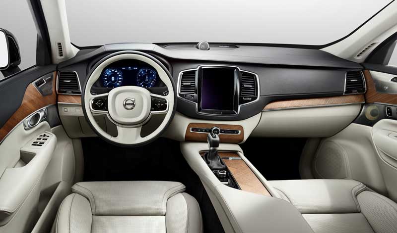Volvo XC90 2015: Το εσωτερικό του αποκαλύπτεται!