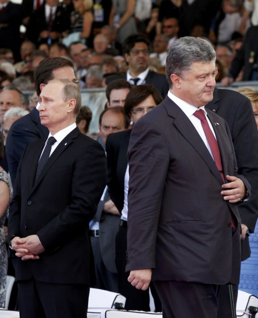 Τερματισμό επιχειρήσεων ζητά ο Πούτιν, αναγνώριση περιμένει ο Ποροσένκο
