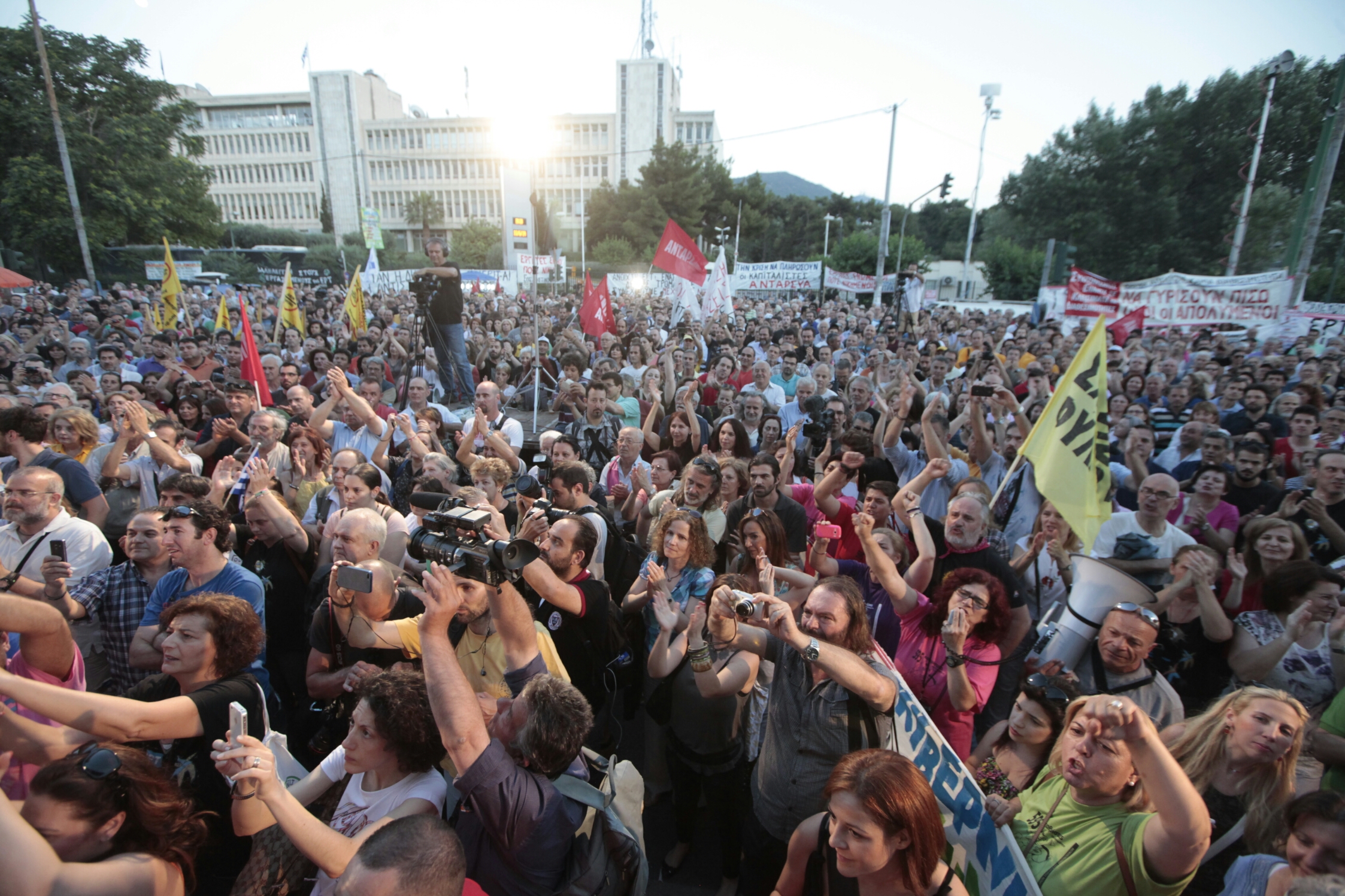 Σεκιουριτάς μαχαίρωσε πρώην εργαζόμενο της ΕΡΤ