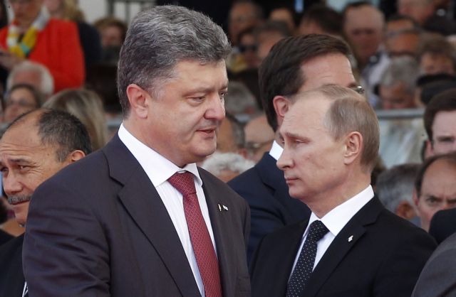 Πούτιν και Ποροσένκο συζήτησαν «ενδεχόμενη εκεχειρία» στα ανατολικά