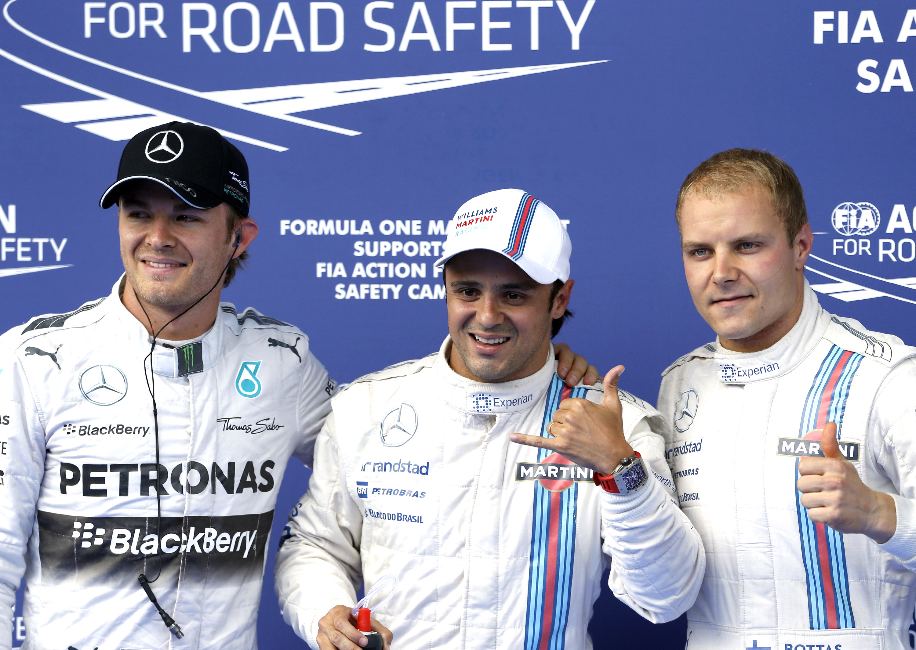 GP Αυστρίας 2014: Pole position για F. Massa και Williams - Πίσω του ξεκινούν οι V. Bottas και N. Rosberg