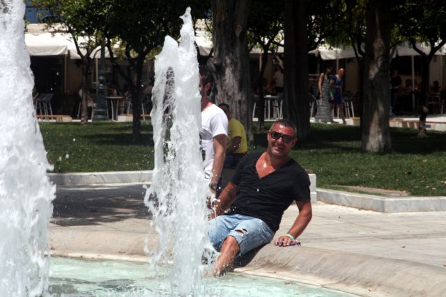 Σκόνη και ζέστη με το θερμόμετρο στους 40 βαθμούς