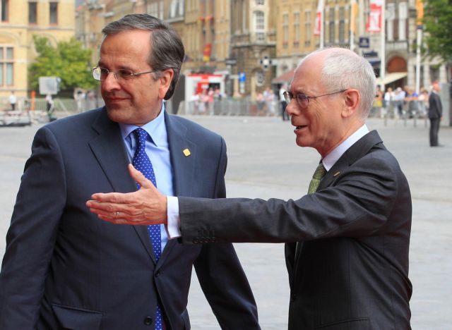 Για ενέργεια και μεταναστευτικό οι παρεμβάσεις Σαμαρά στη Σύνοδο Κορυφής