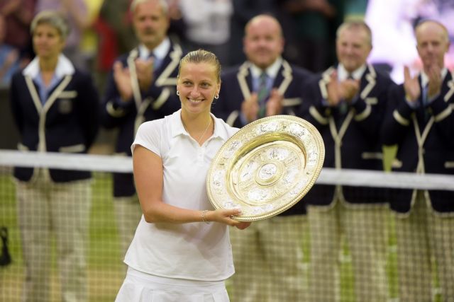 Η Κβίτοβα επέστρεψε στην κορυφή του Wimbledon