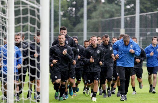 Ασκήσεις τακτικής και ανάπτυξης στον ΠΑΟΚ εν όψει Σταντάρ Λιέγης