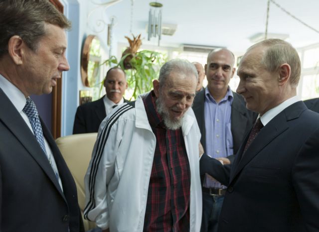 Με τον Φιντέλ Κάστρο συναντήθηκε ο Πούτιν στην Κούβα