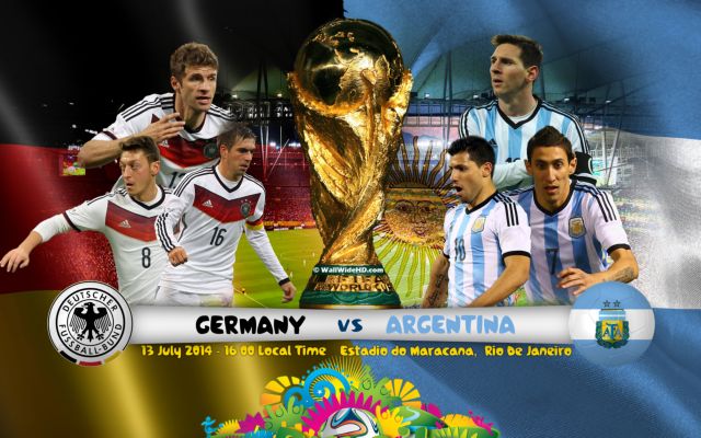 Αυτό το τρόπαιο ποιος θα το πάρει; Γερμανία - Αργεντινή (22:00)