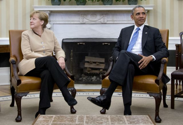 Συνομιλία Ομπάμα-Μέρκελ σπάει τη «σιγή ασυρμάτου» λόγω κατασκοπείας