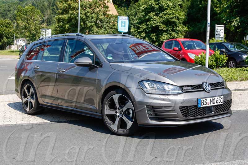 VW Golf GTD Variant 2015: Πρακτικό μυαλό