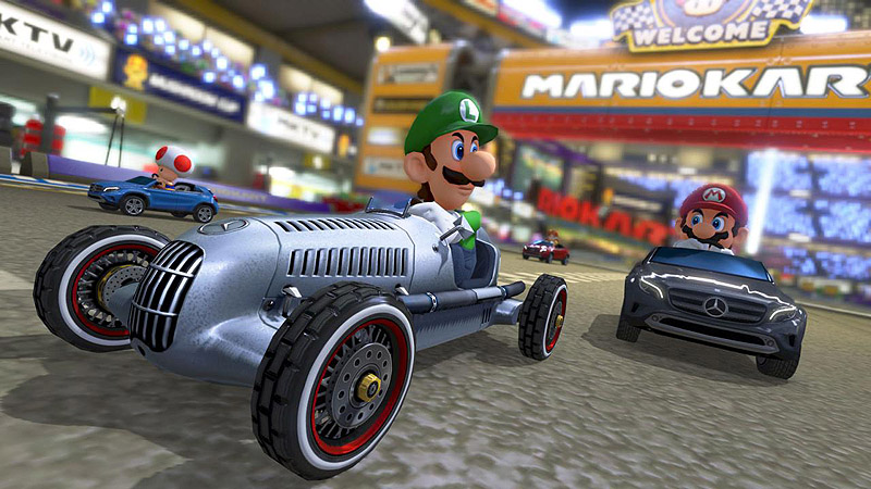 Η Mercedes-Benz στον μαγικό κόσμο του Mario Kart