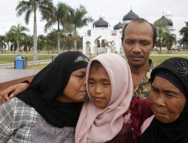 Ινδονησία: Βρήκαν ζωντανή την κόρη τους δέκα χρόνια μετά το τσουνάμι