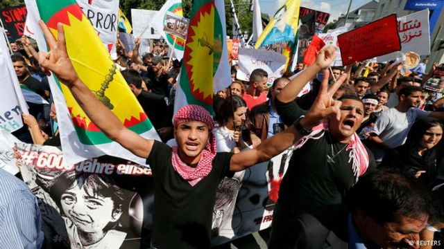 «Όχι γερμανικά όπλα στους Κούρδους»