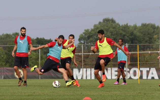 Προπόνηση με Ολαϊτάν στην Τουρκία για τον Ολυμπιακό