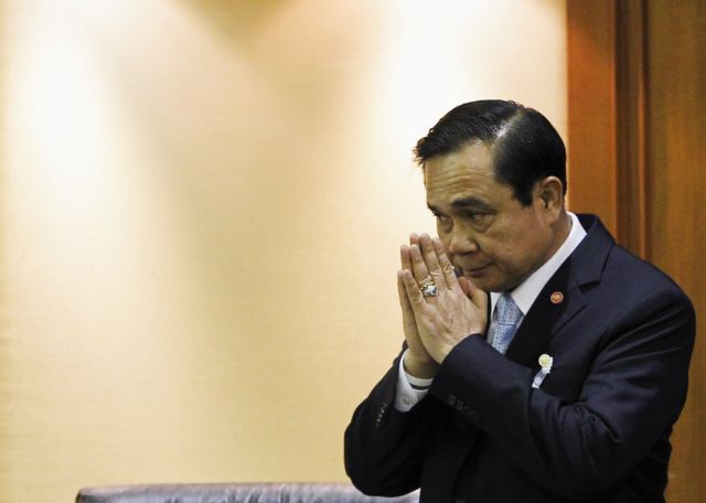 H χούντα της Ταϊλάνδης φόρεσε κοστούμι και παίρνει την πρωθυπουργία