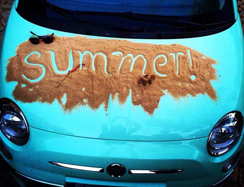 Καλοκαίρι στην Αθήνα με το Fiat 500